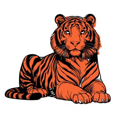 realistic tiger