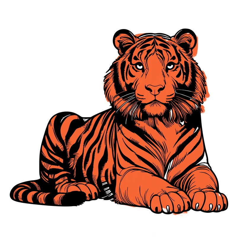 realistic tiger