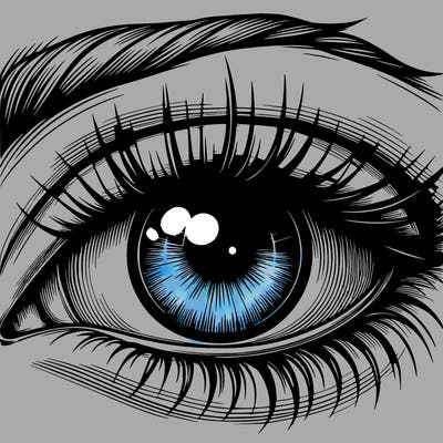 realistic eye