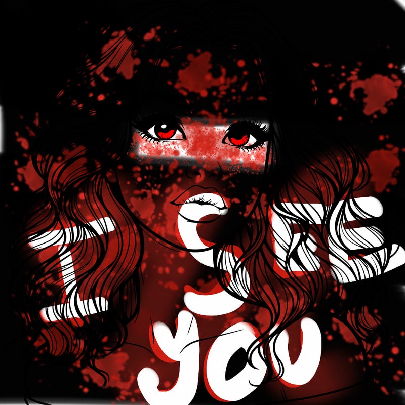 realistic girl with wavy hair and lips