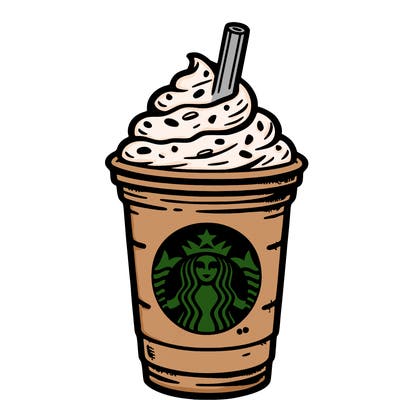 starbucks, frappuccino