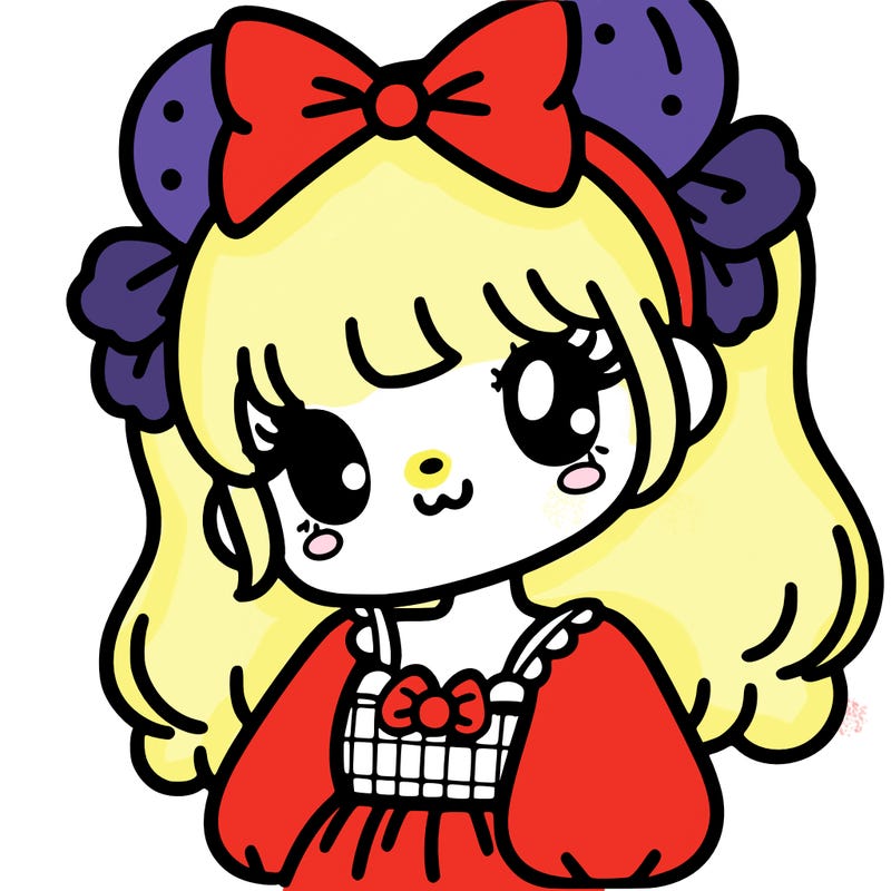 sanrio manga girl