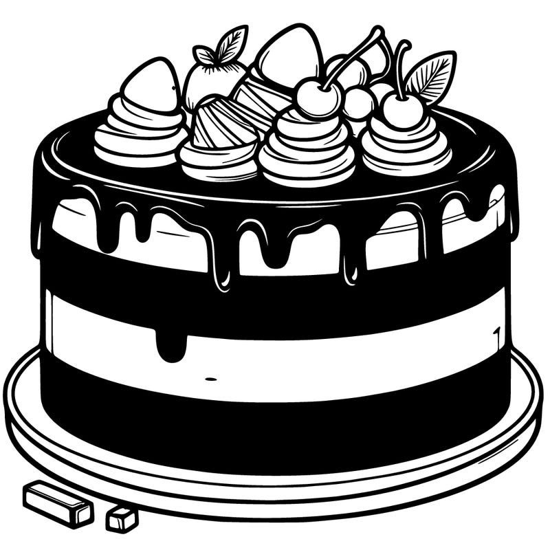 a chocolate fudge cake