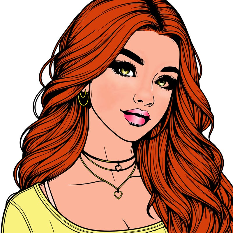 detailed realistic girl