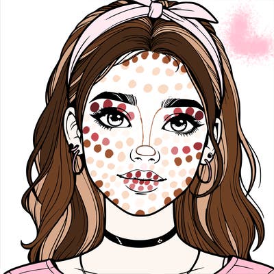 realistic teenage girl