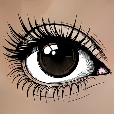 realistic eye