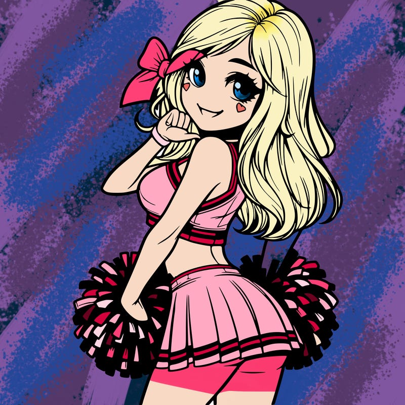 realistic cheerleader