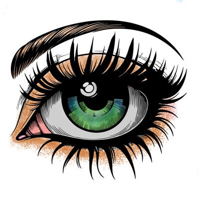 realistic eye