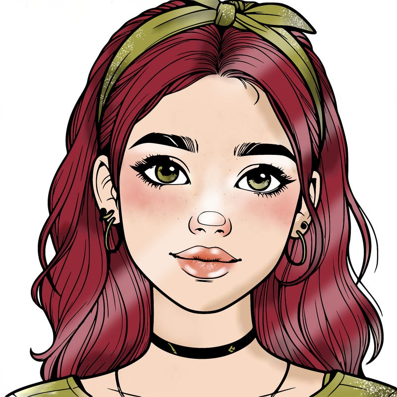 realistic teenage girl