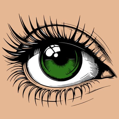 realistic eye