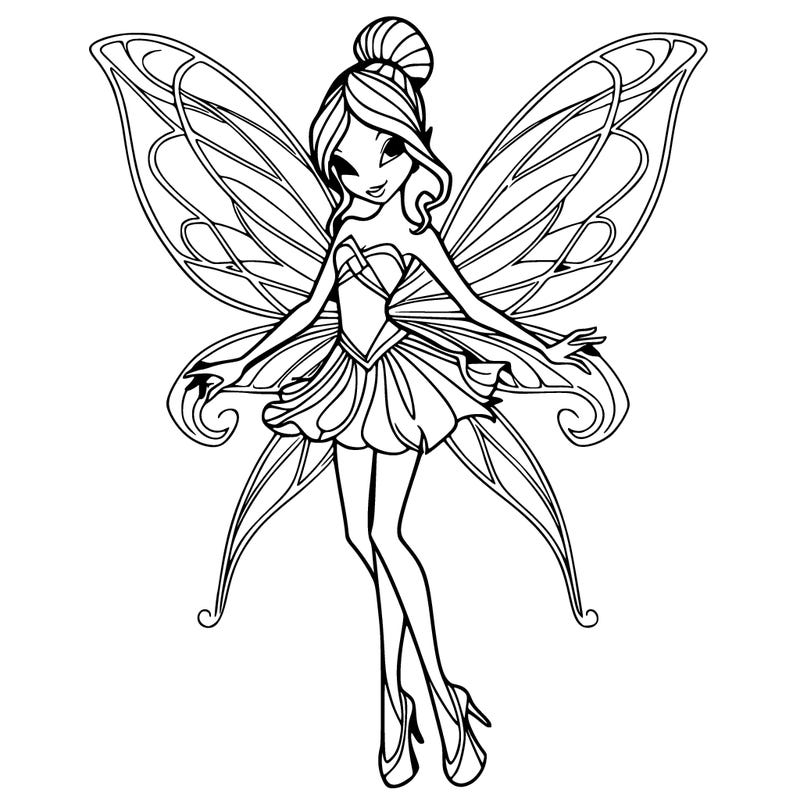 realistic winx club fairy