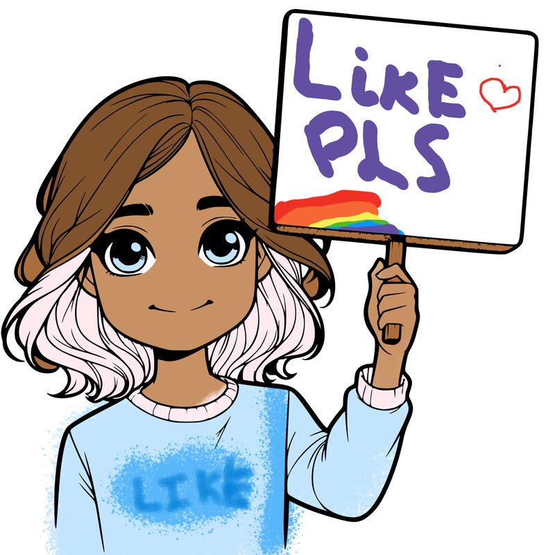 realistic girl holding up a sign