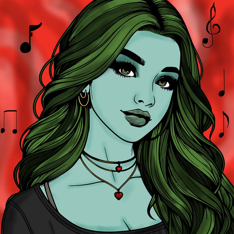 detailed realistic girl