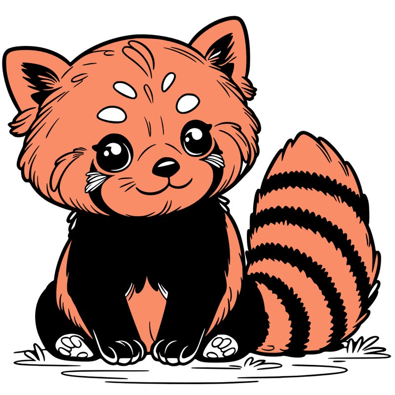 red panda