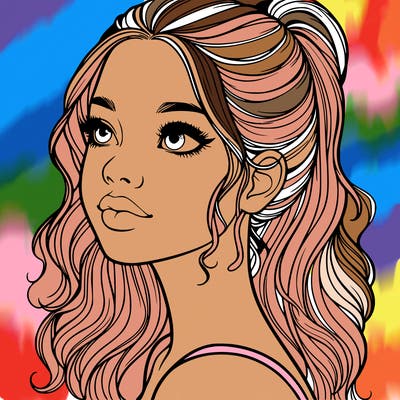 beautiful realistic girl