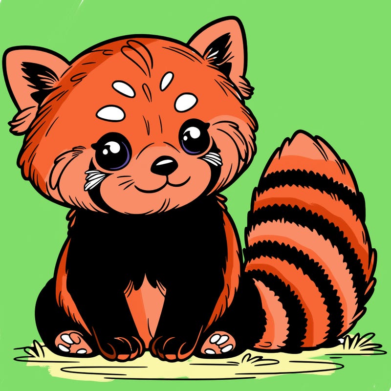 red panda