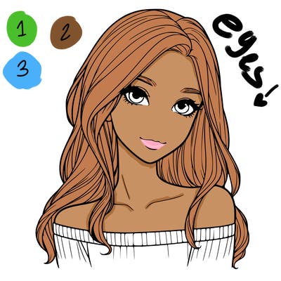 beautiful realistic girl