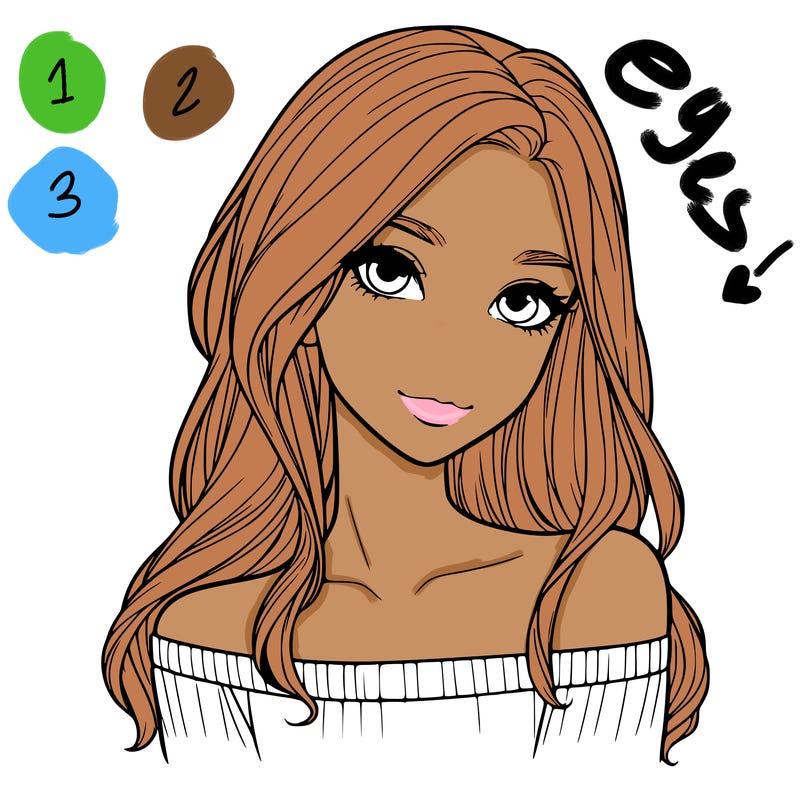 beautiful realistic girl