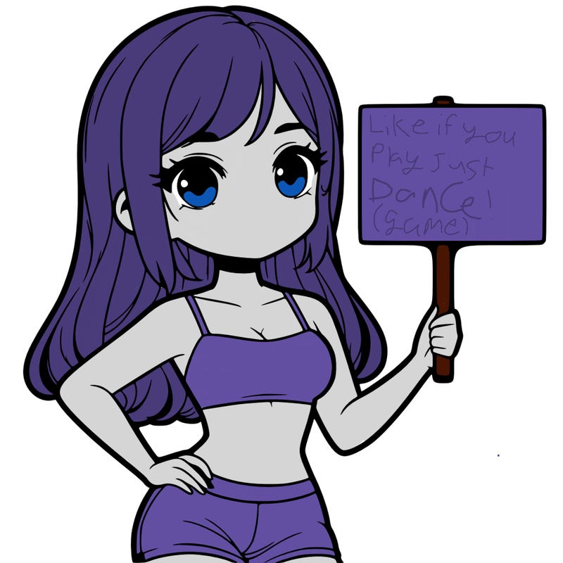 girl in a cute crop top holding a blank sign