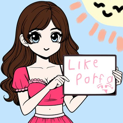 realistic pretty girl holding blank sign