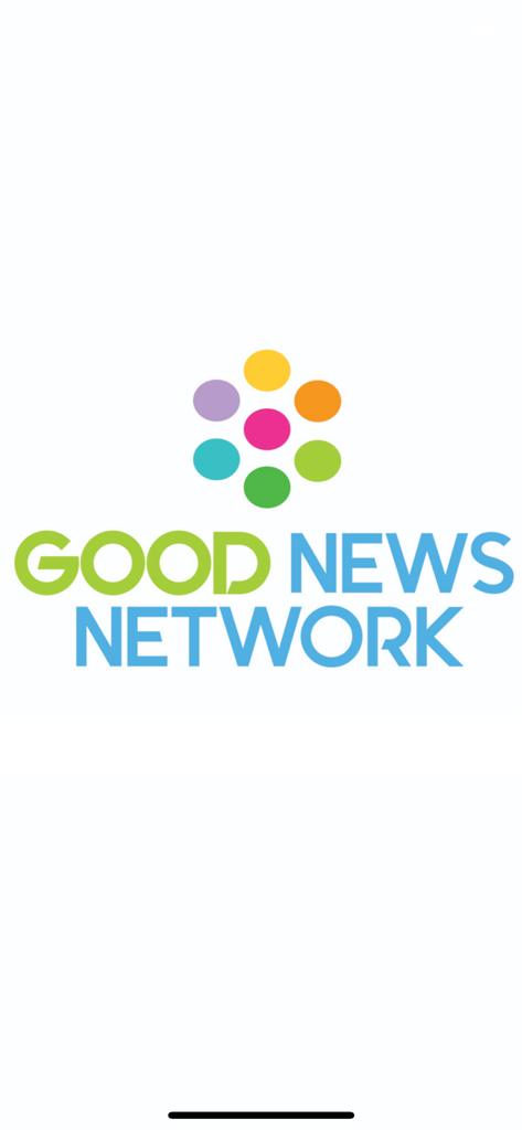 Good News Network - Good News Network app logo featuring a colorful circular design and the brand name in green and blue