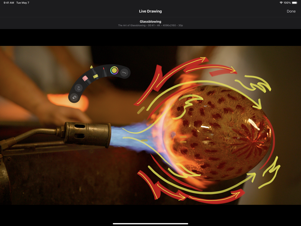Hand drawn animations using the Live Drawing feature in Final Cut Pro for iPad