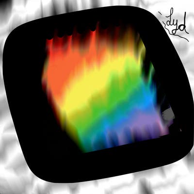 a blank sketch pad