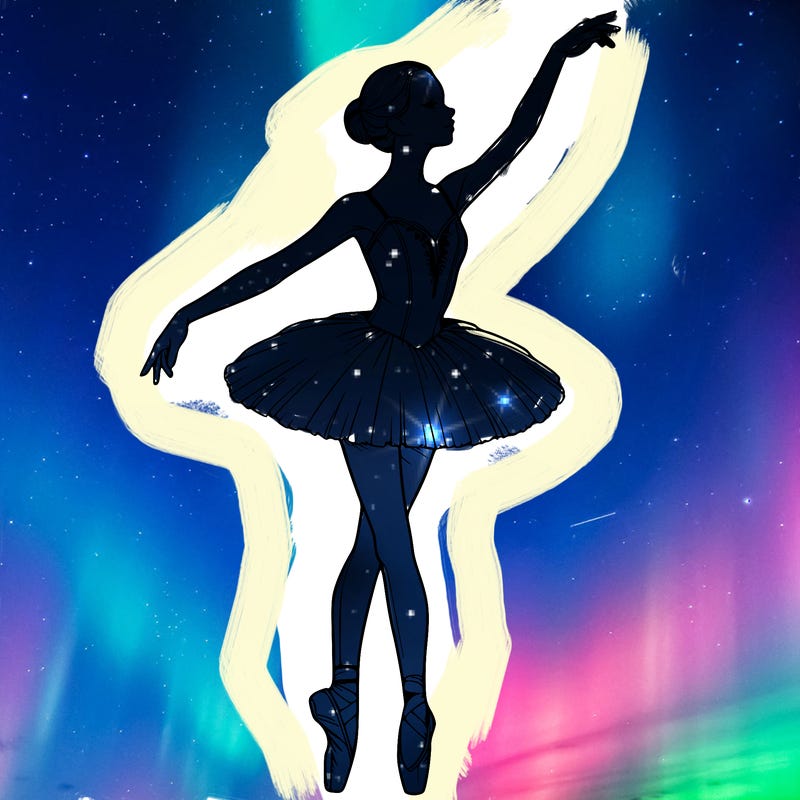 realistic ballerina