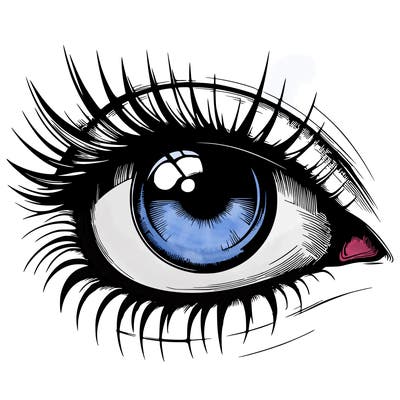 realistic eye