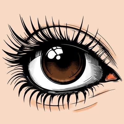 realistic eye