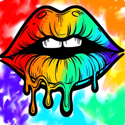 lips that look realistic and drip