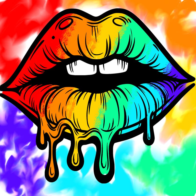 lips that look realistic and drip