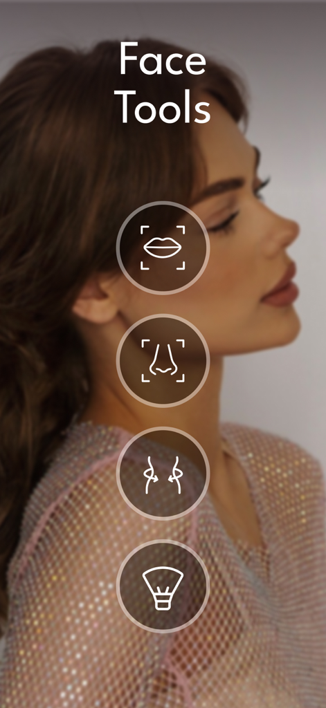 Persona: AI Beauty Editor - Screenshot of Persona AI Beauty Editor showcasing face refining and body tuning tools.