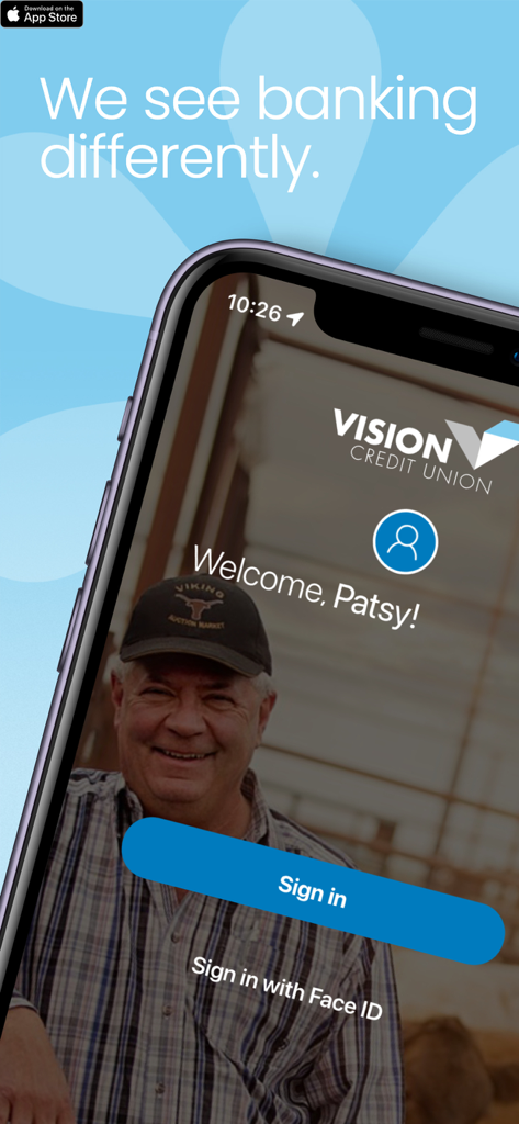 Vision CU Mobile | Secure, Simple & Local Digital Banking