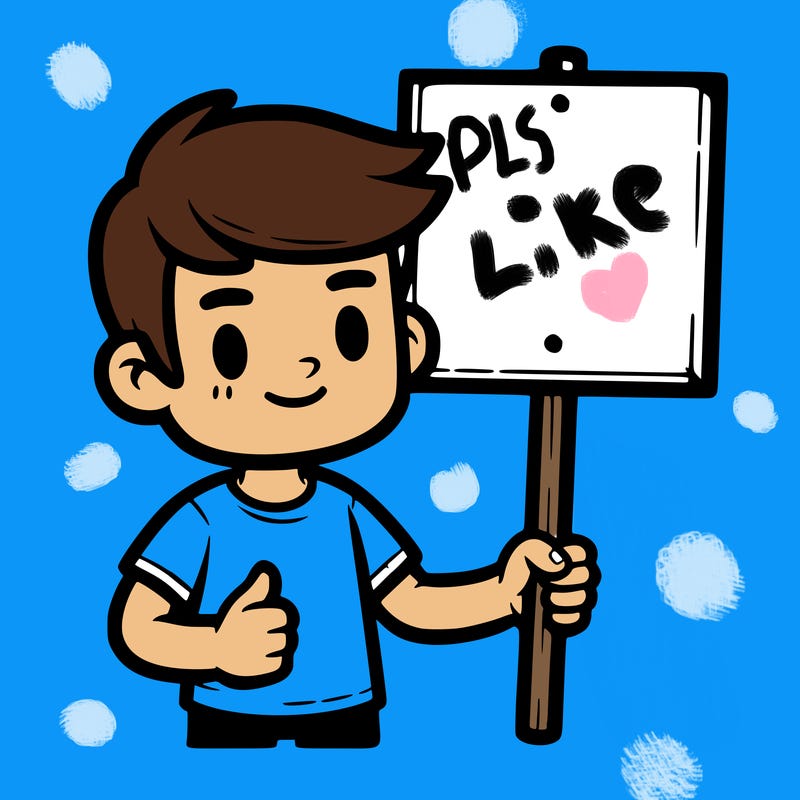 a guy holding a sign