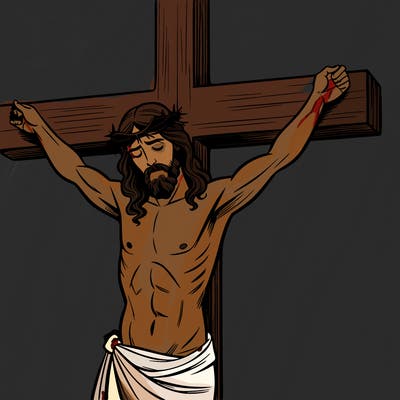 jesus on cross