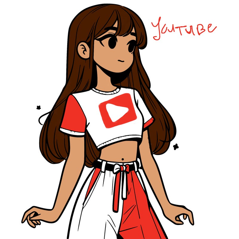 girl in a cute crop top