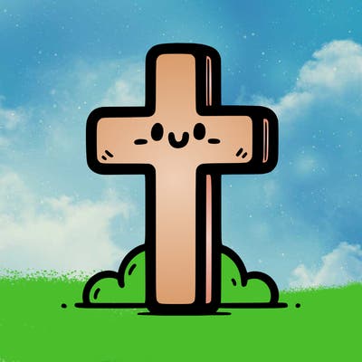 simple christian cross