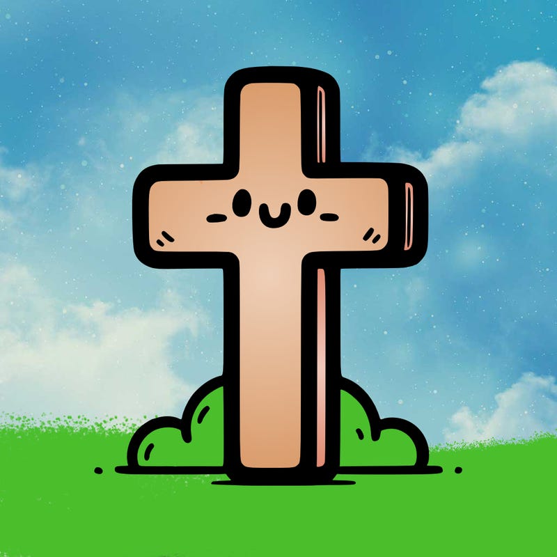 simple christian cross