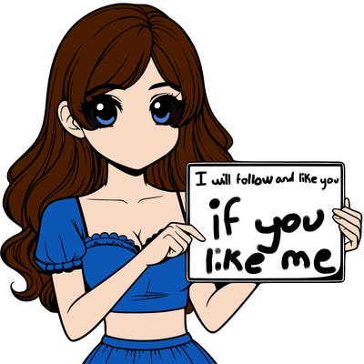 realistic pretty girl holding blank sign