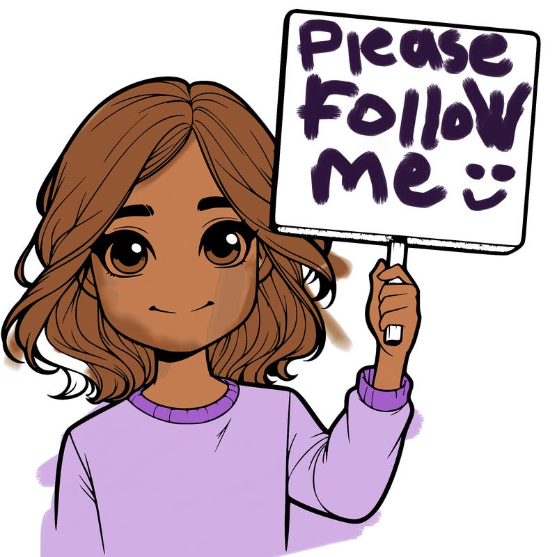 realistic girl holding up a sign