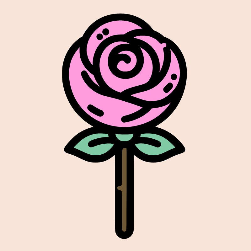 lollipop rose