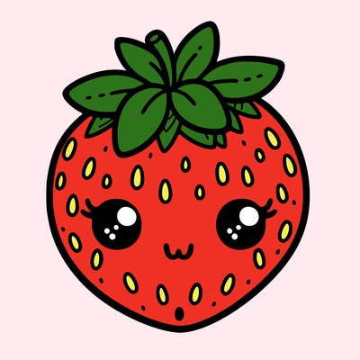 cute strawberry