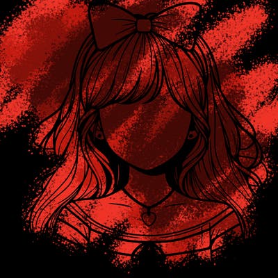 realistic girl no face