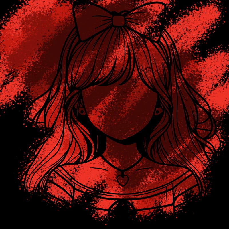 realistic girl no face