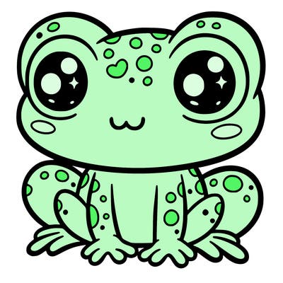 frog cute