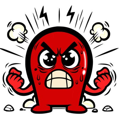 cartoon anger