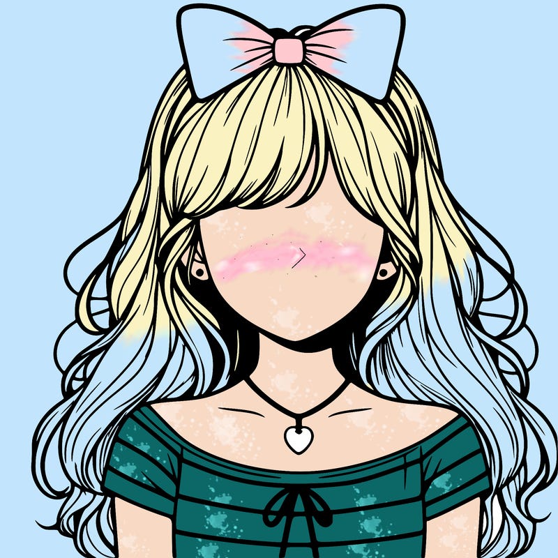 realistic girl no face