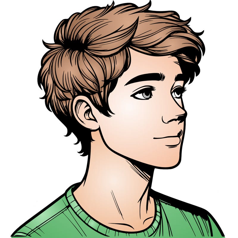 realistic teenage boy