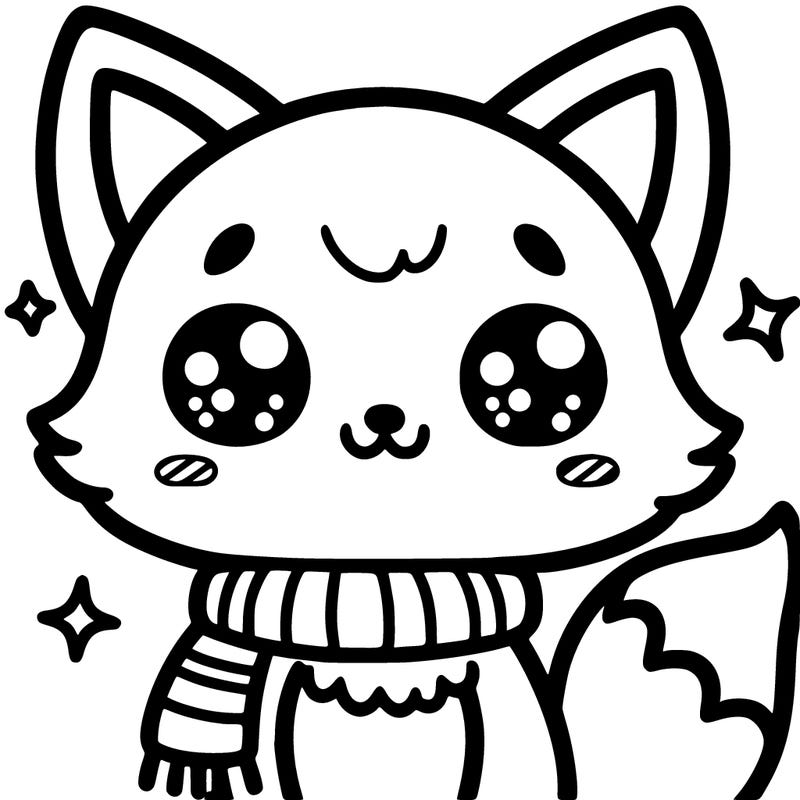 kawaii fox